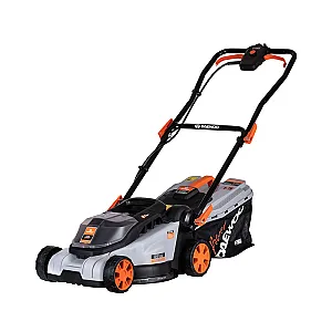 Fűnyíró akkus 18V 32cm vágásszélességű 4,0Ah akkuval és töltővel fűgyűjtővel