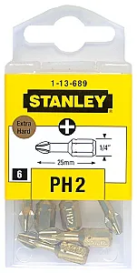 Extrakemény behajtóhegy PH2 6 db