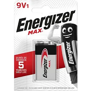 Energizer max alkáli 9V elem B2