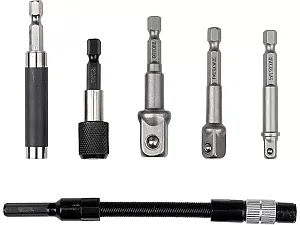 Adapterkészlet 1/4 colos bitbefogással