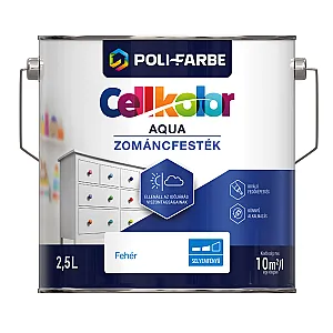 Cellkolor Aqua selyemfényű fekete falfesték