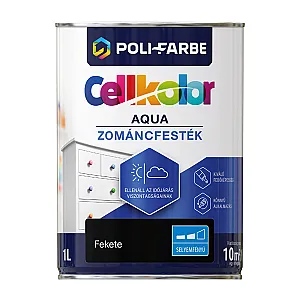 Cellkolor Aqua selyemfényű fekete falfesték