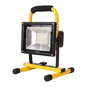 Avide LED reflektor akkumulátoros SMD 20W CW 6000K