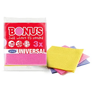 BONUS Általános törlőkendő 3 db