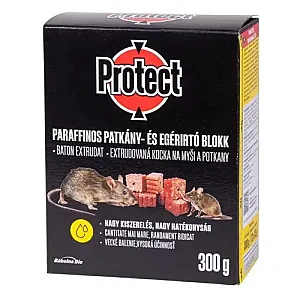Rágcsálóirtó blokk paraffinos